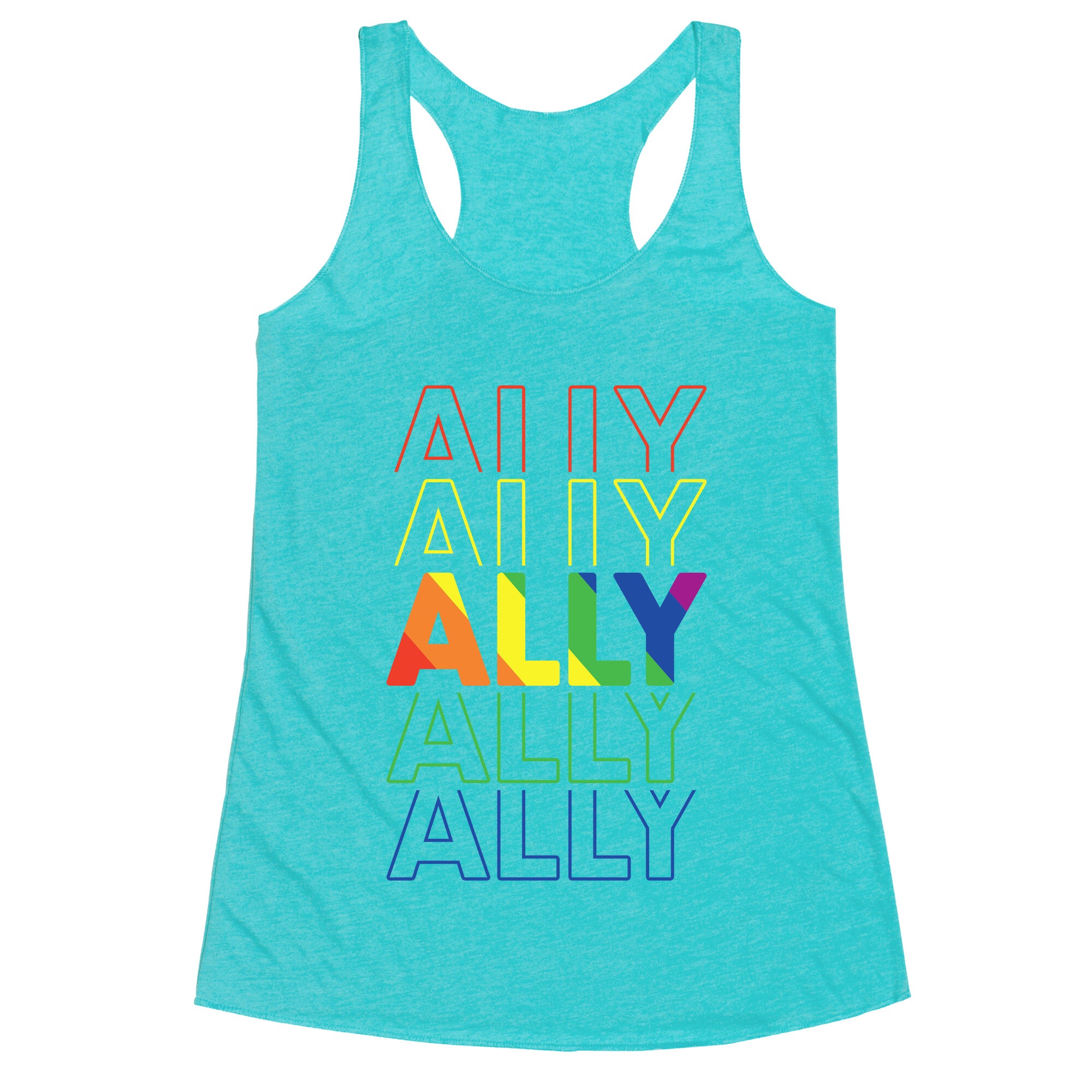 Pride Ally Racerback Tank