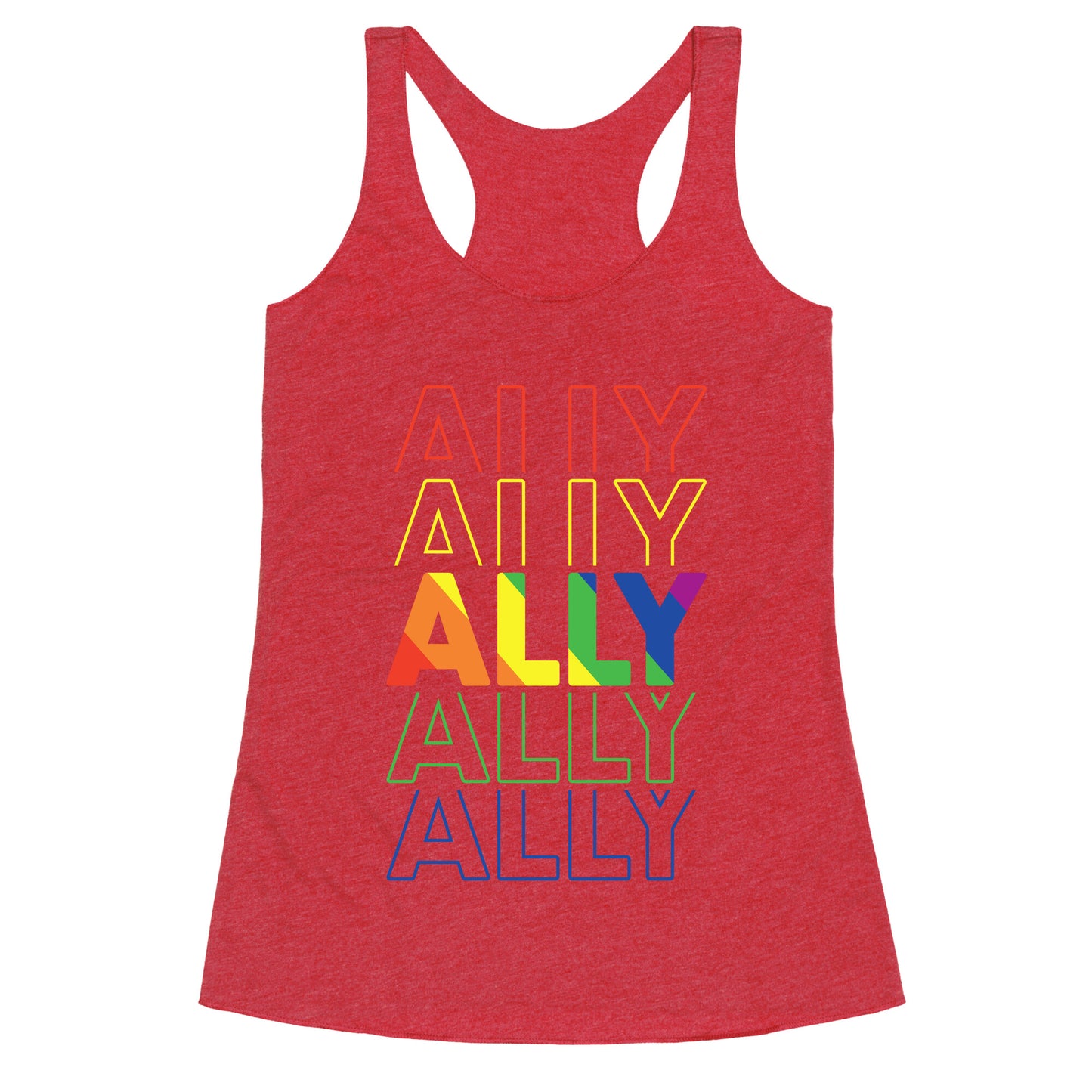 Pride Ally Racerback Tank