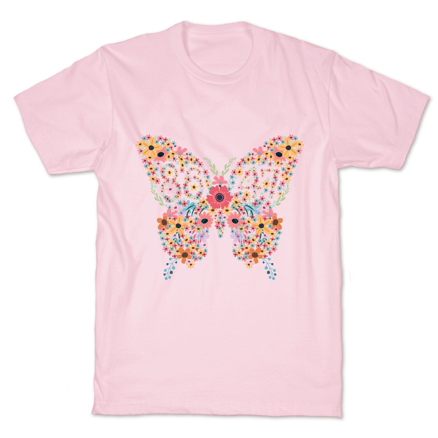 8647 Anti Trump Butterfly T-Shirt
