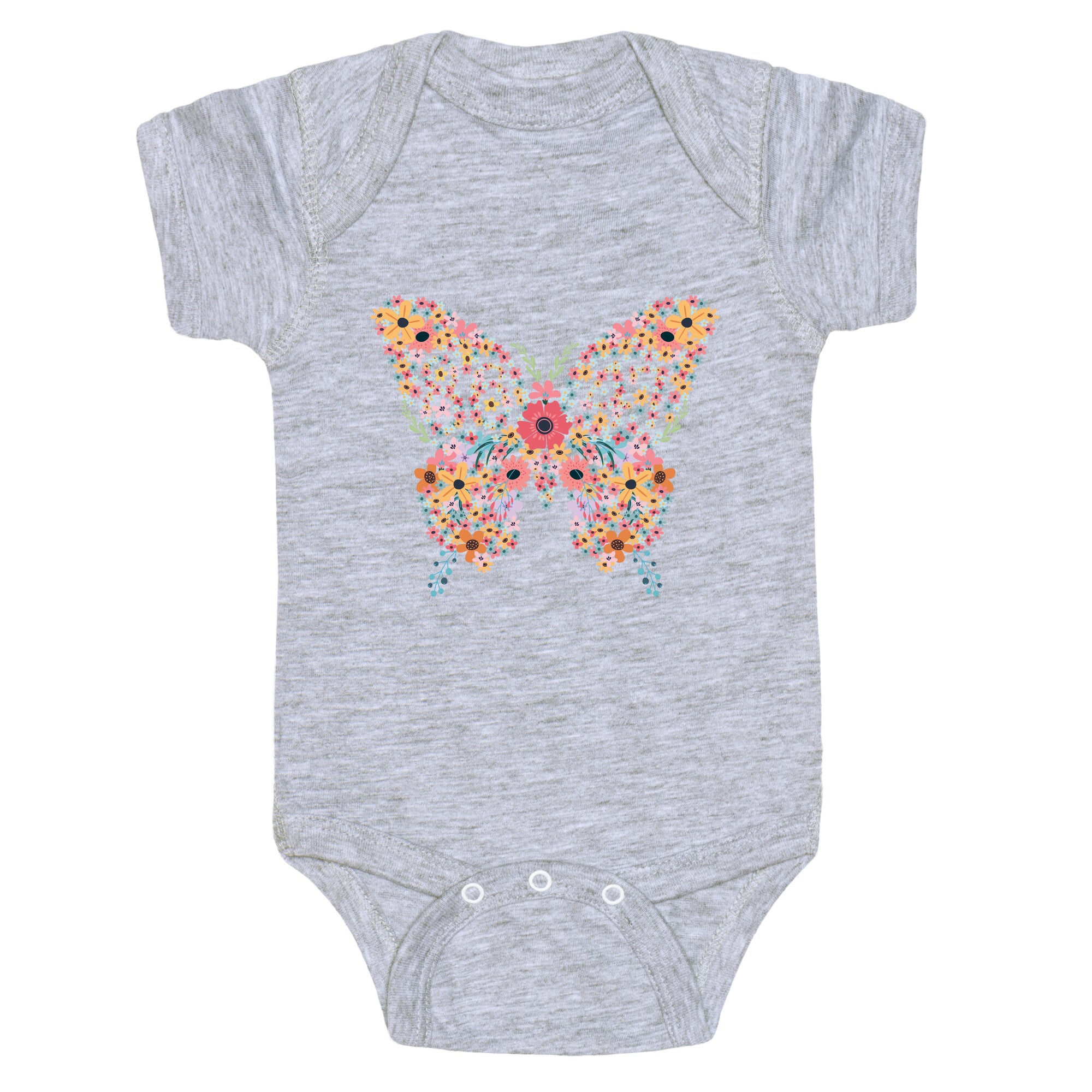 8647 Anti Trump Butterfly Baby One-Piece