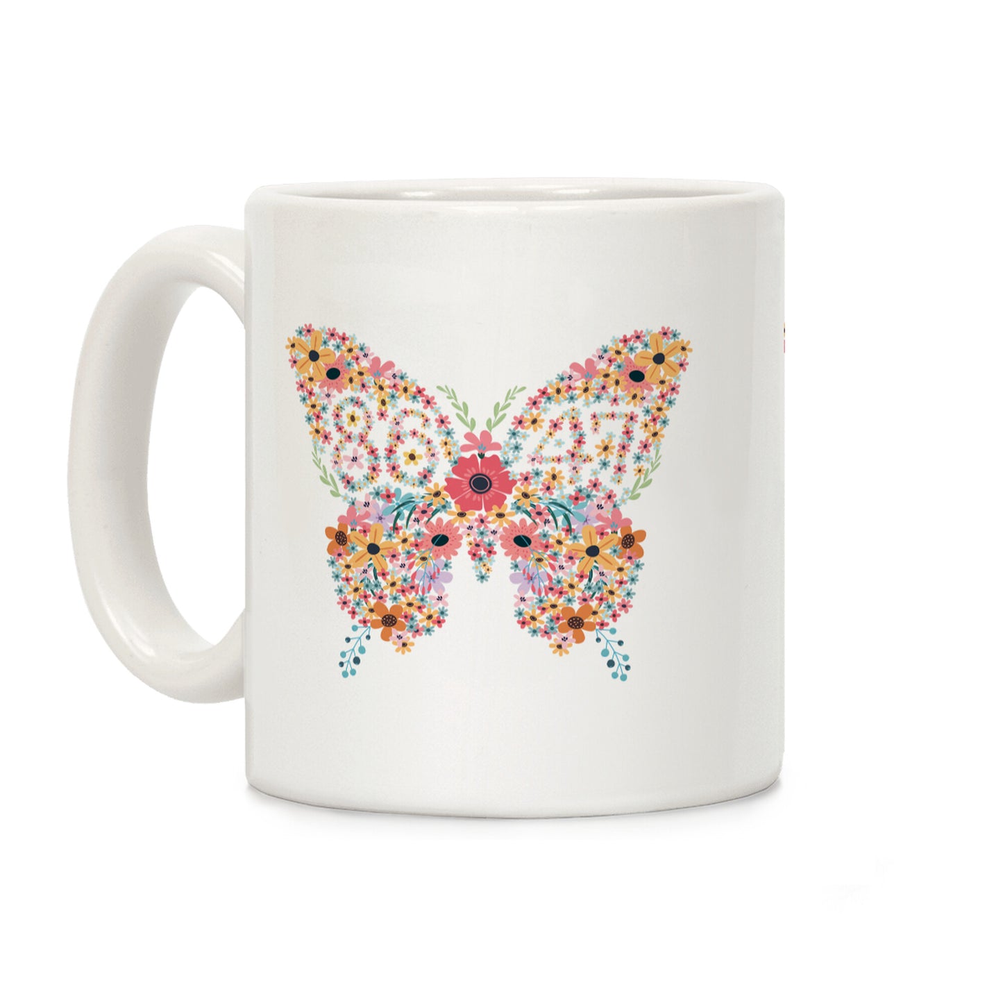 8647 Anti Trump Butterfly Coffee Mug