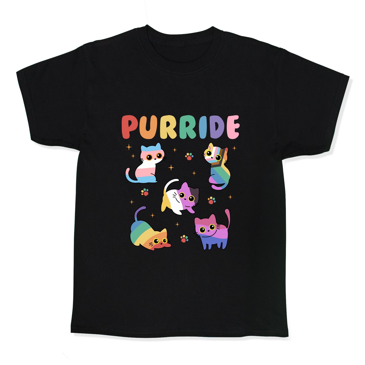 Purride Cats Pride Kids Tee