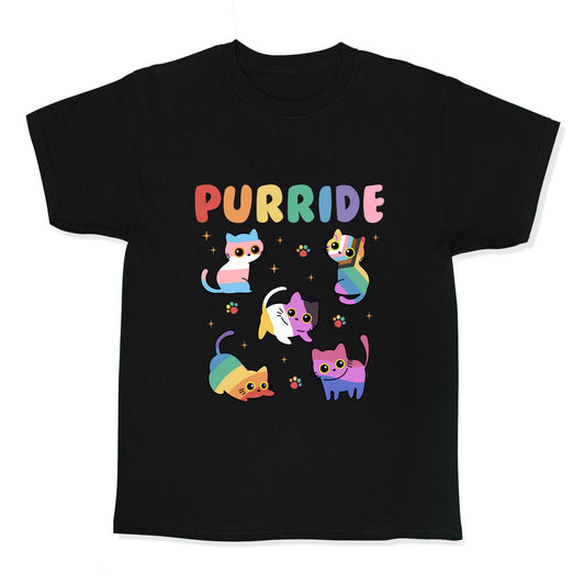 Purride Cats Pride Kids Tee