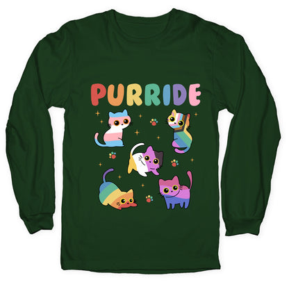 Purride Cats Pride Longsleeve Tee