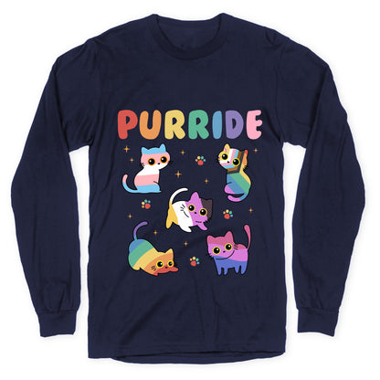 Purride Cats Pride Longsleeve Tee