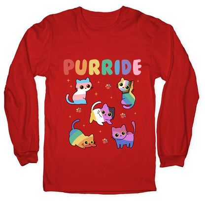 Purride Cats Pride Longsleeve Tee