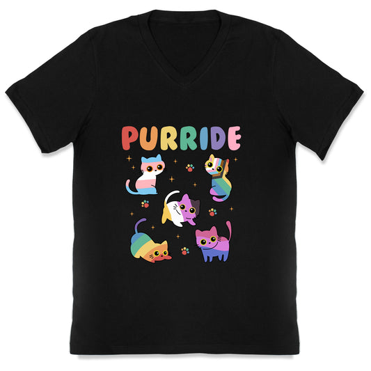 Purride Cats Pride V-Neck