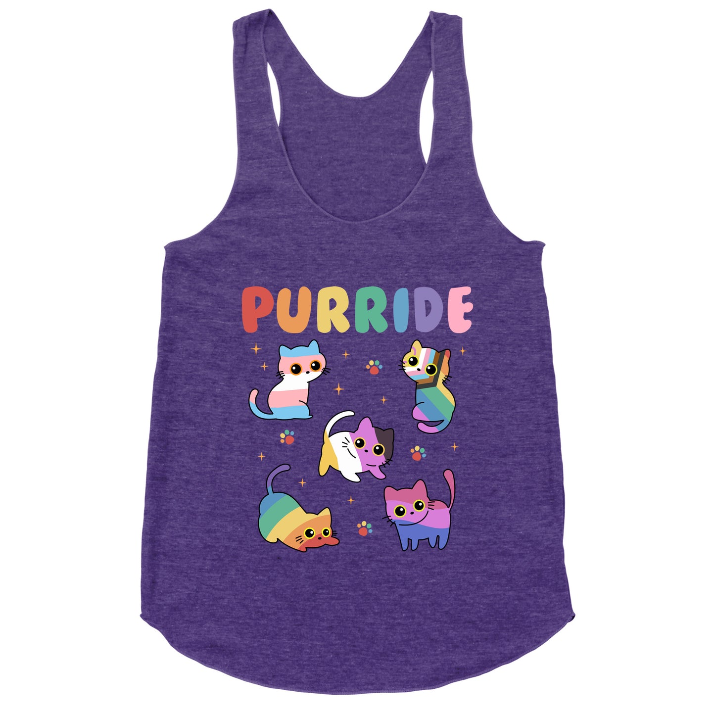 Purride Cats Pride Racerback Tank