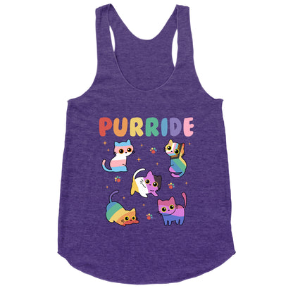 Purride Cats Pride Racerback Tank