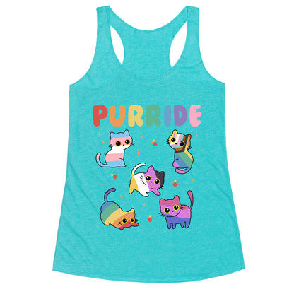 Purride Cats Pride Racerback Tank