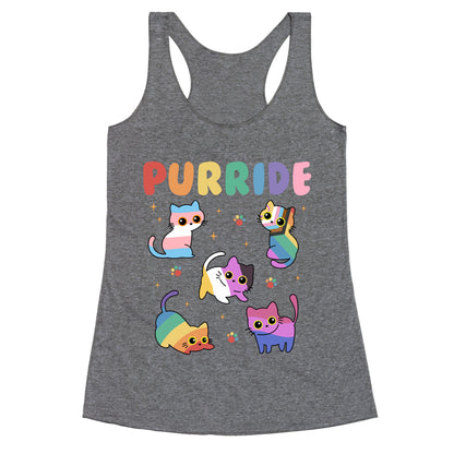 Purride Cats Pride Racerback Tank