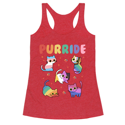 Purride Cats Pride Racerback Tank