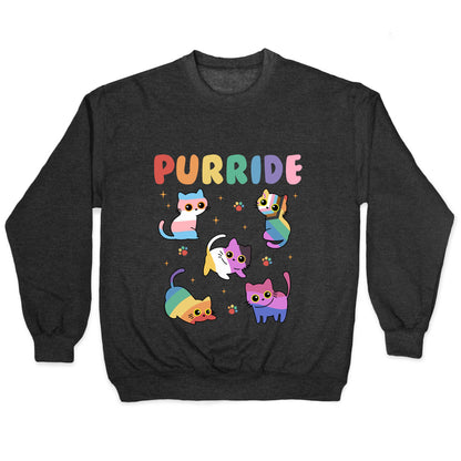 Purride Cats Pride Crewneck Sweatshirt