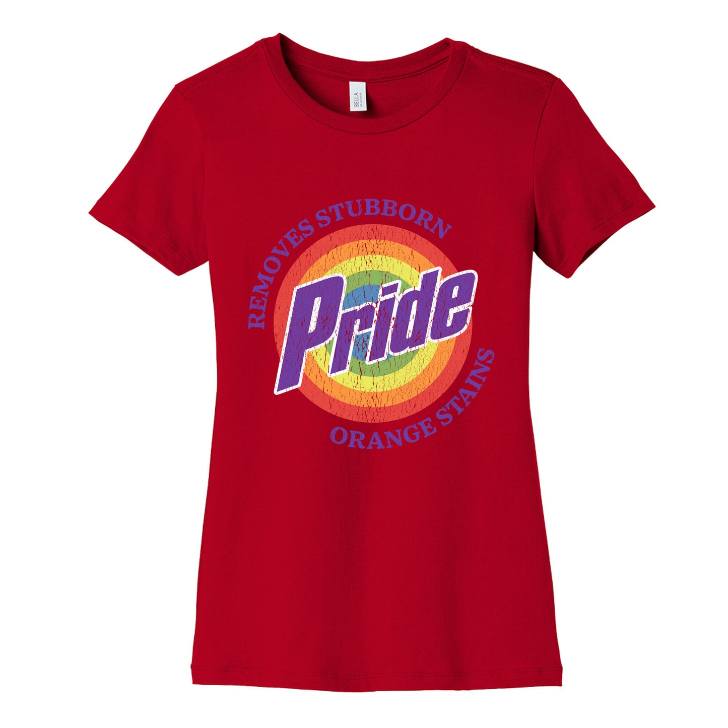 Pride Removes Orange Stains FDT Womens Cotton Tee