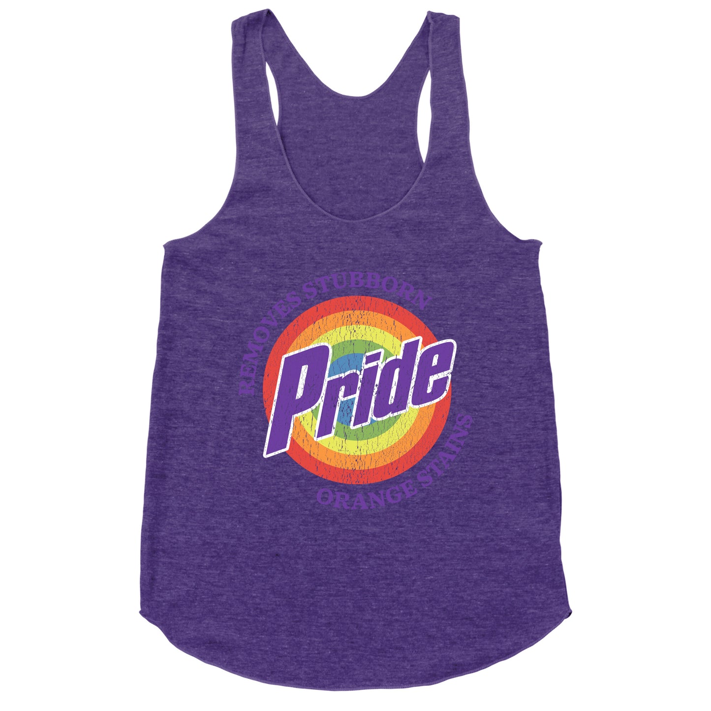 Pride Removes Orange Stains FDT Racerback Tank