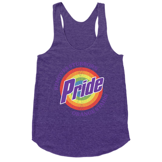 Pride Removes Orange Stains FDT Racerback Tank