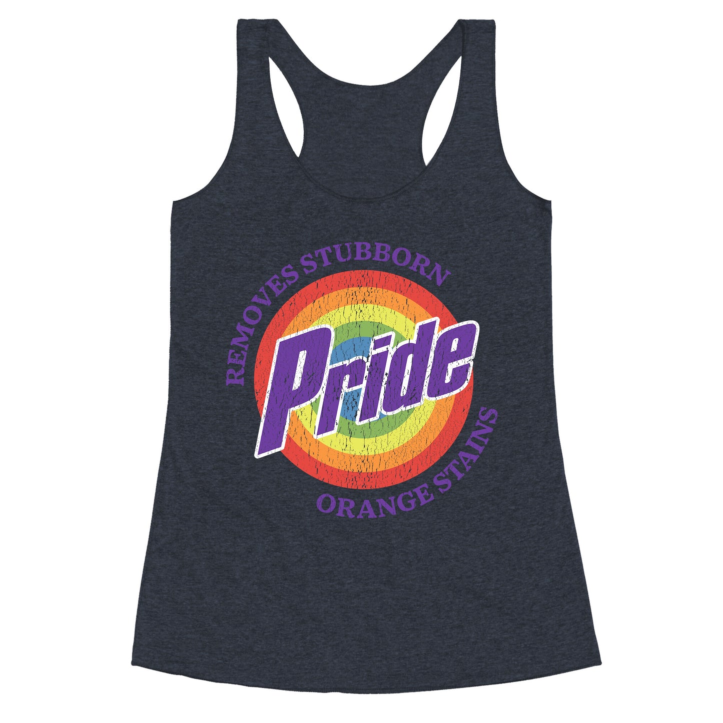 Pride Removes Orange Stains FDT Racerback Tank