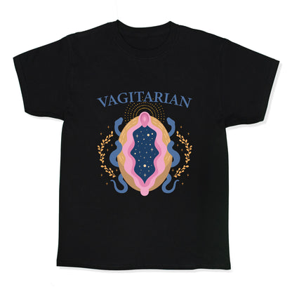 Vagitarian Lesbian Pride Kids Tee