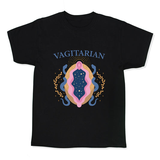 Vagitarian Lesbian Pride Kids Tee