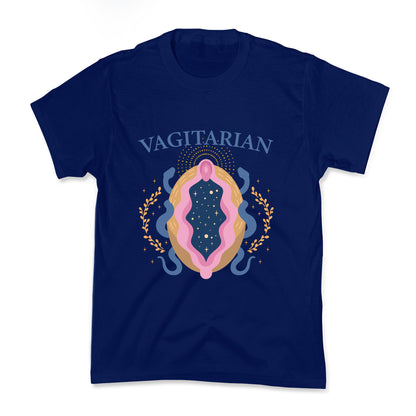 Vagitarian Lesbian Pride Kids Tee