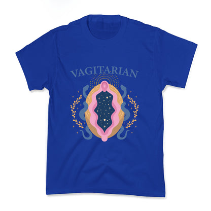 Vagitarian Lesbian Pride Kids Tee