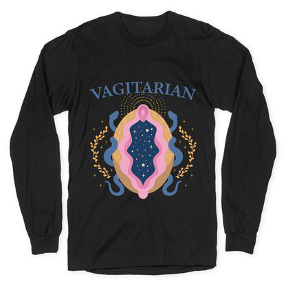 Vagitarian Lesbian Pride Longsleeve Tee