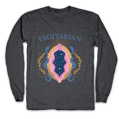 Vagitarian Lesbian Pride Longsleeve Tee