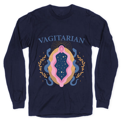 Vagitarian Lesbian Pride Longsleeve Tee