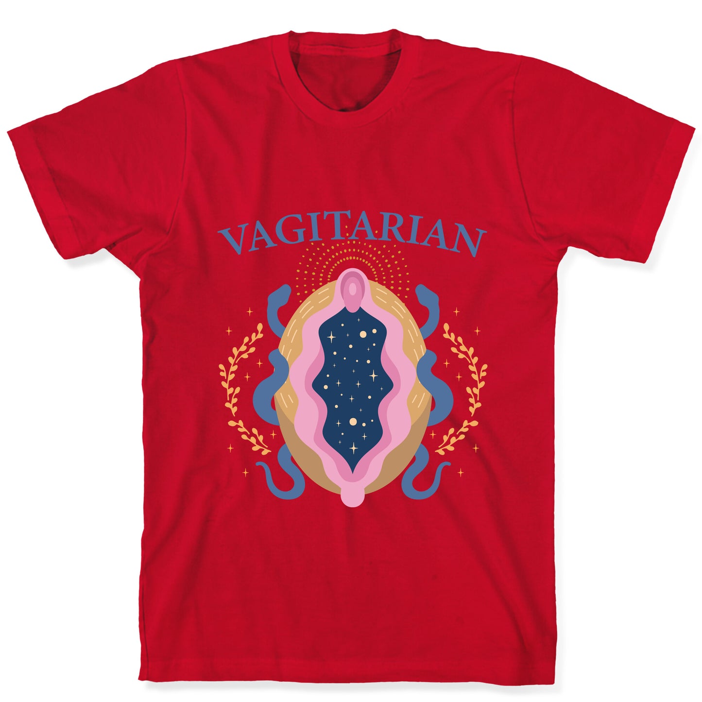 Vagitarian Lesbian Pride T-Shirt