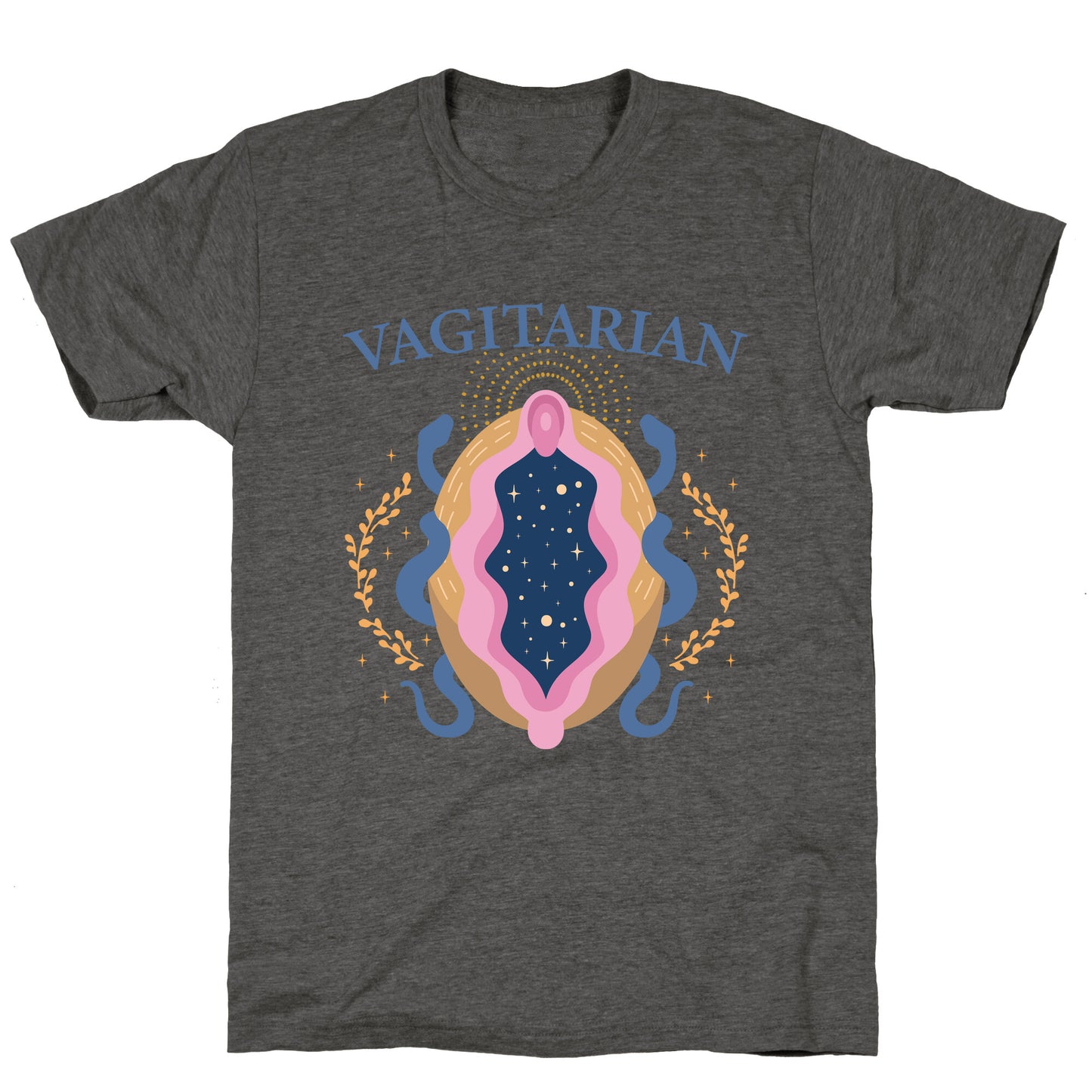Vagitarian Lesbian Pride Unisex Triblend Tee