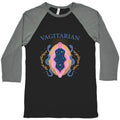 Vagitarian Lesbian Pride Baseball Tee