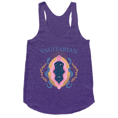 Vagitarian Lesbian Pride Racerback Tank