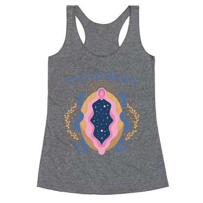 Vagitarian Lesbian Pride Racerback Tank
