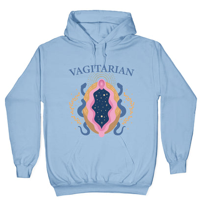 Vagitarian Lesbian Pride Hoodie