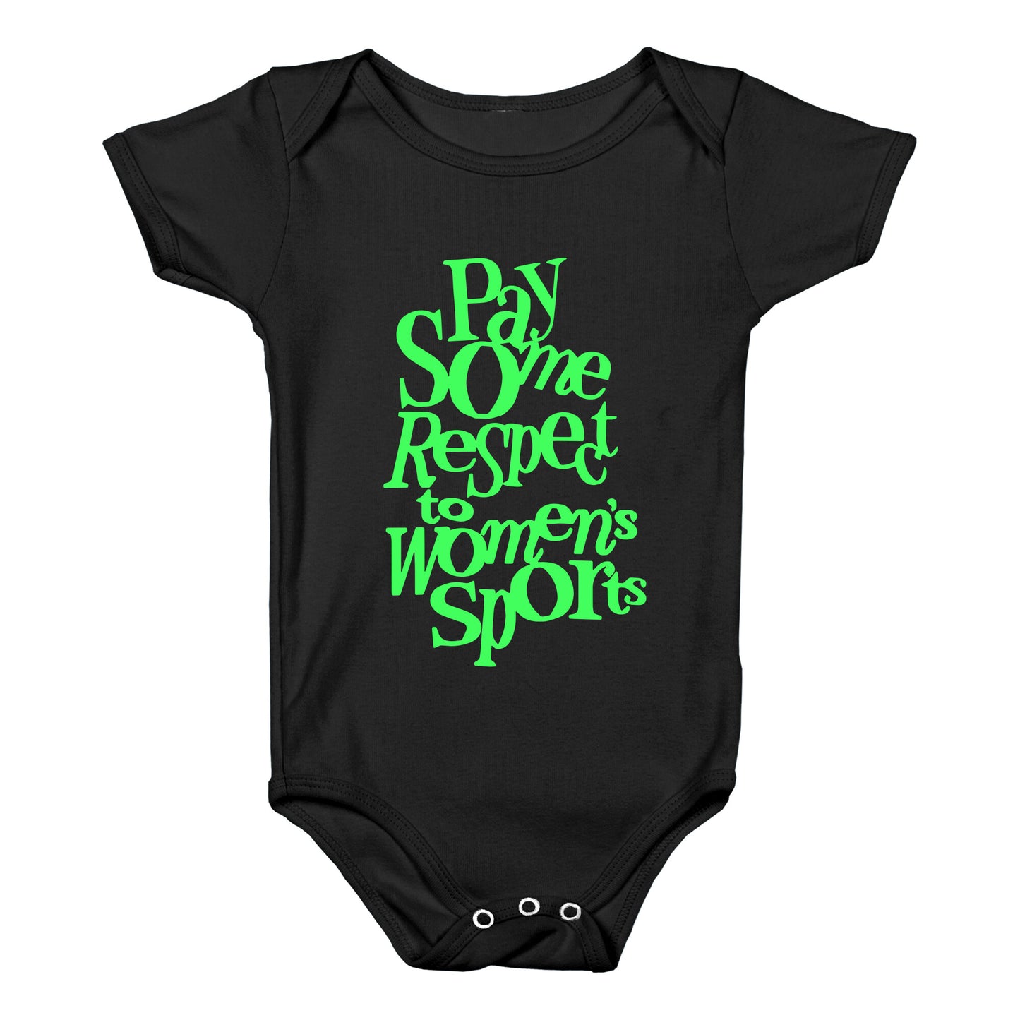 Pay Some Respect To Womens Sports Baby One-Piece