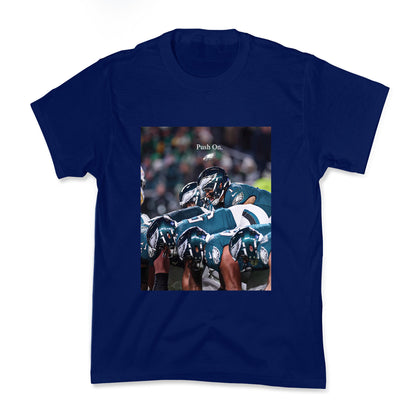 Eagles Push On Kids Tee