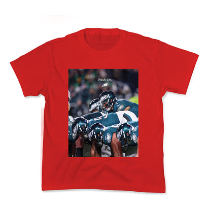 Eagles Push On Kids Tee