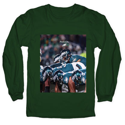 Eagles Push On Longsleeve Tee