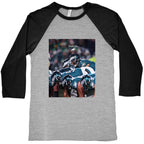 Eagles Push On Baseball Tee
