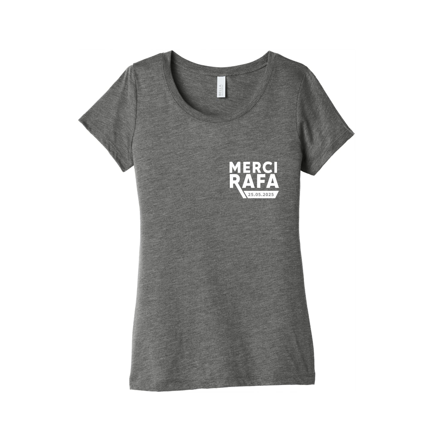 Merci Rafa Womens Triblend Tee