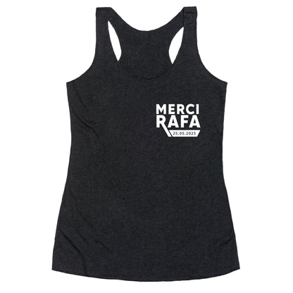 Merci Rafa Racerback Tank