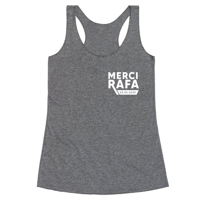 Merci Rafa Racerback Tank