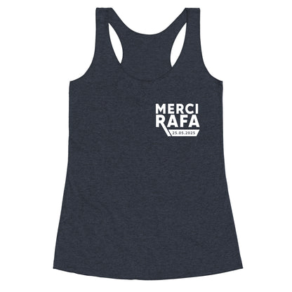 Merci Rafa Racerback Tank