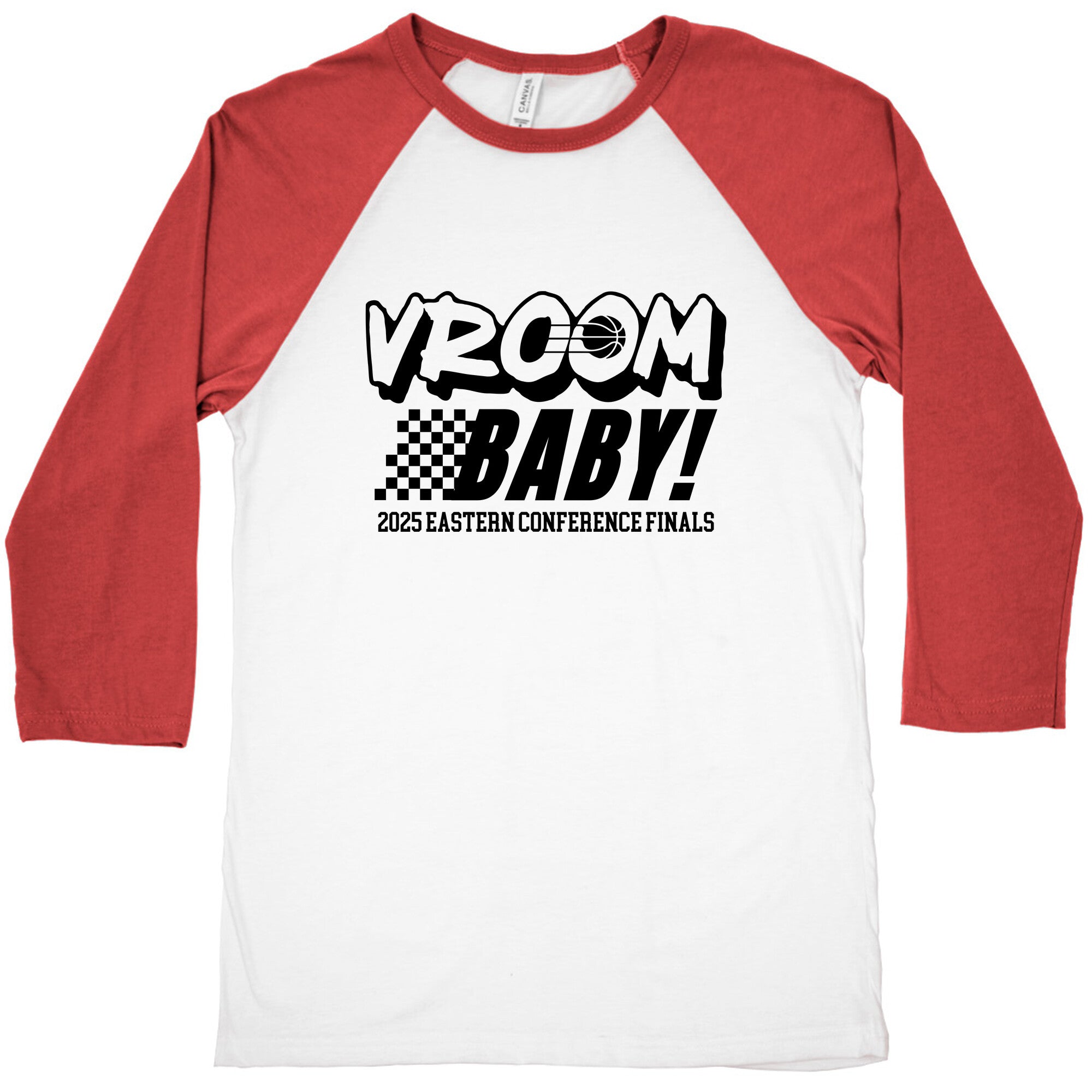 Vroom Baby Pacers Baseball Tee