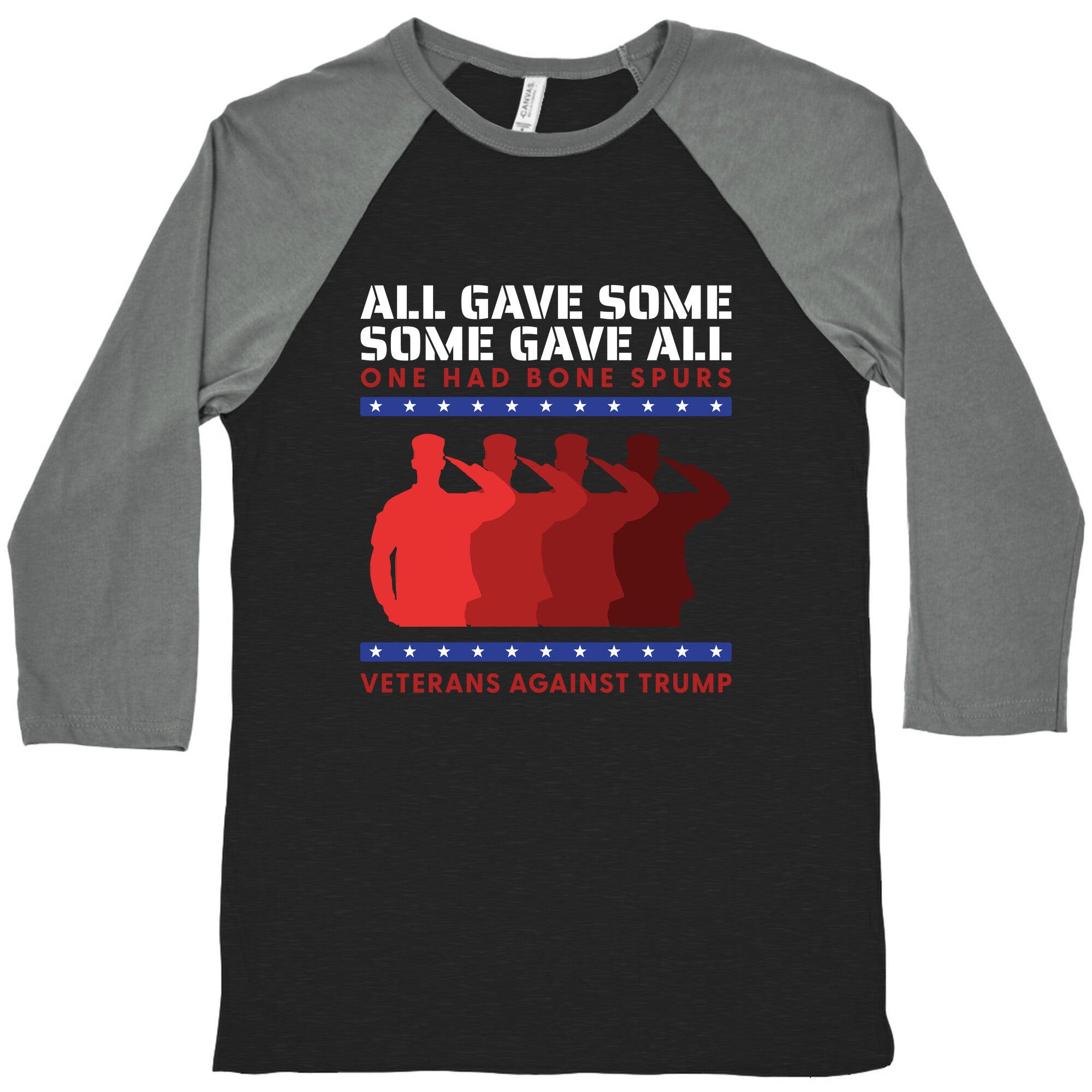 All Gave Some Anti Trump Baseball Tee