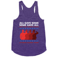 All Gave Some Anti Trump Racerback Tank