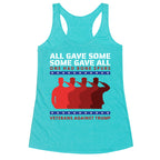 All Gave Some Anti Trump Racerback Tank