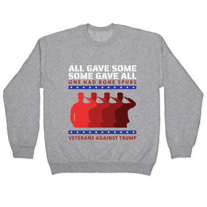 All Gave Some Anti Trump Crewneck Sweatshirt