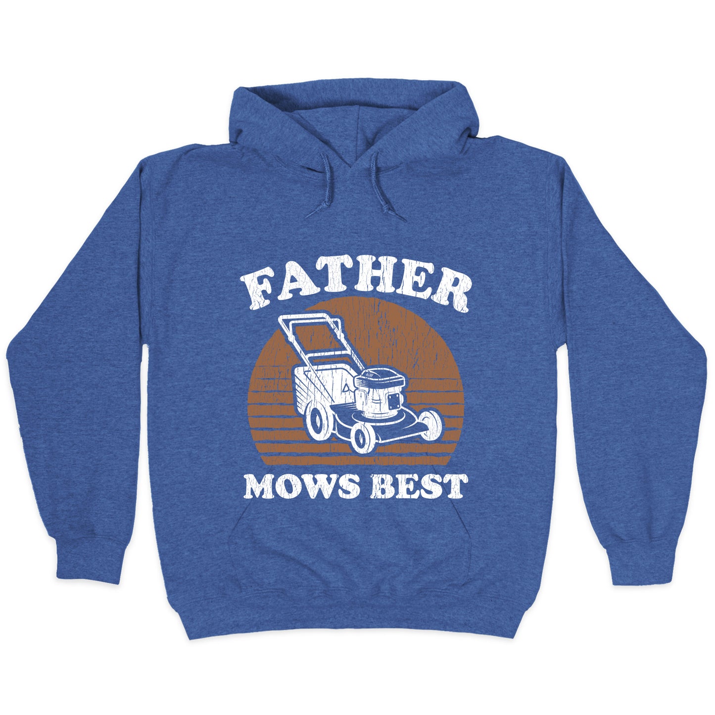 Father Mows Best Fathers Day Hoodie