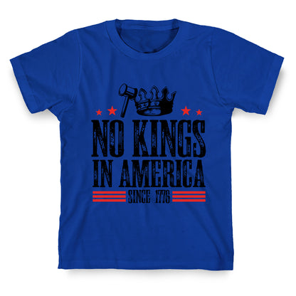 No Kings In America T-Shirt